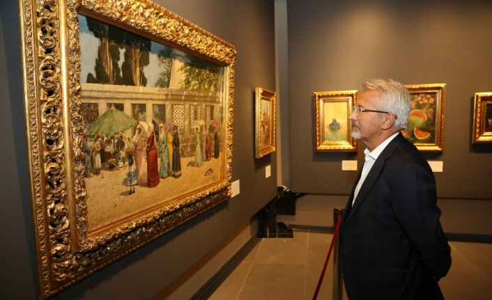 Türk ressamların değerli eserleri bu sergide