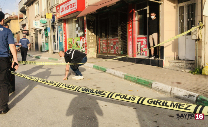 Bursa'da cadde üzerinde silahlı kavga: 1 ölü