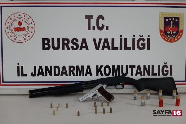 Bursa'da silah kaçakçılarına operasyon: 7 gözaltı
