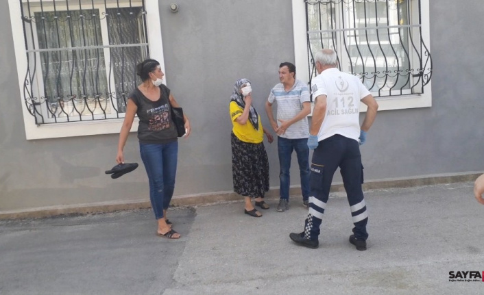 Bursa'da kadınların taşlı sopalı çöp kavgası
