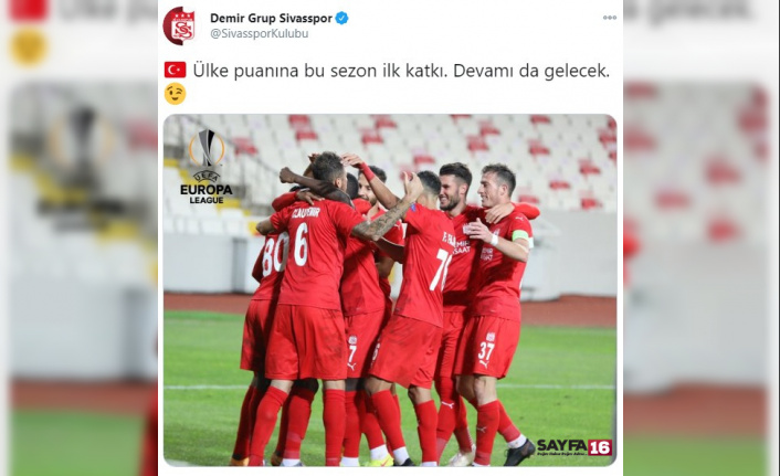 Sivasspor’dan iddialı paylaşım!