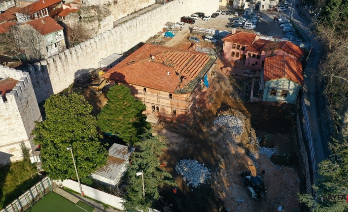 Bursa Mevlevihane’nin son yapısında kazı bitti, imalat başladı