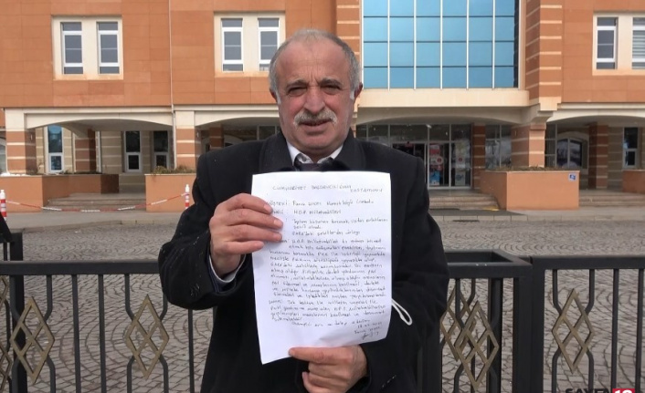 Esnaf, HDP’nin kapatılmasını talep ederek savcılığa suç duyurusunda bulundu