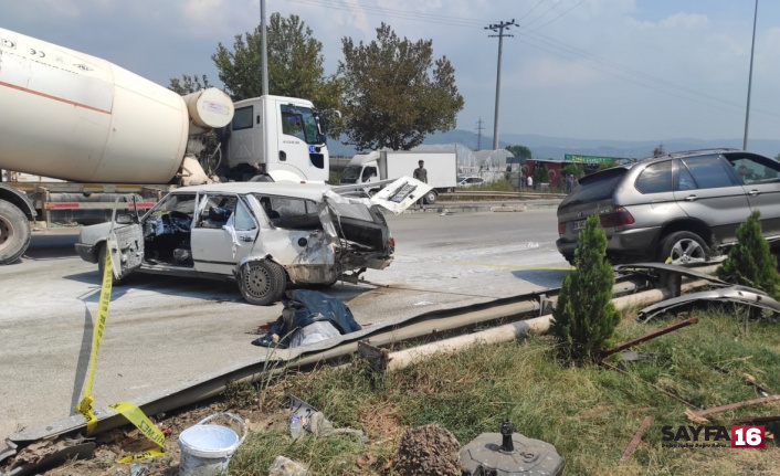 Bursa'da kaza: Araçtan fırladı hayatını kaybetti