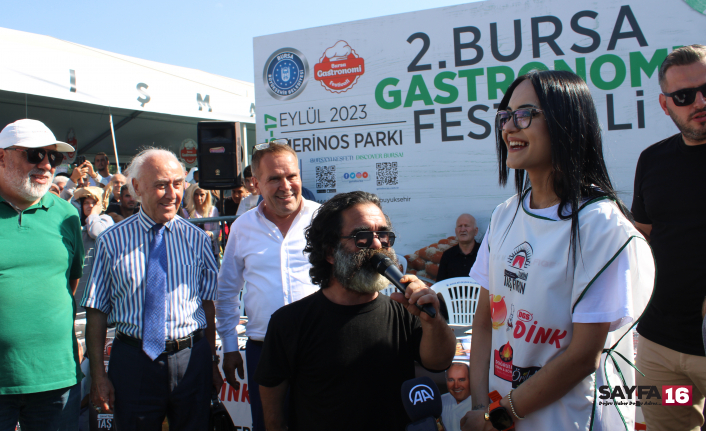 Bursa Gastronomi Festivali'nde 16 dakikada 8 Tahanlı yedi